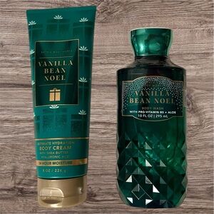 Bath and Body Works Vanilla Bean Noel 2 Piece Set